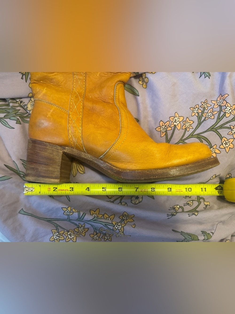 Vintage Frye 70s Campus Boot, Foldover Style - Picture 16 of 16